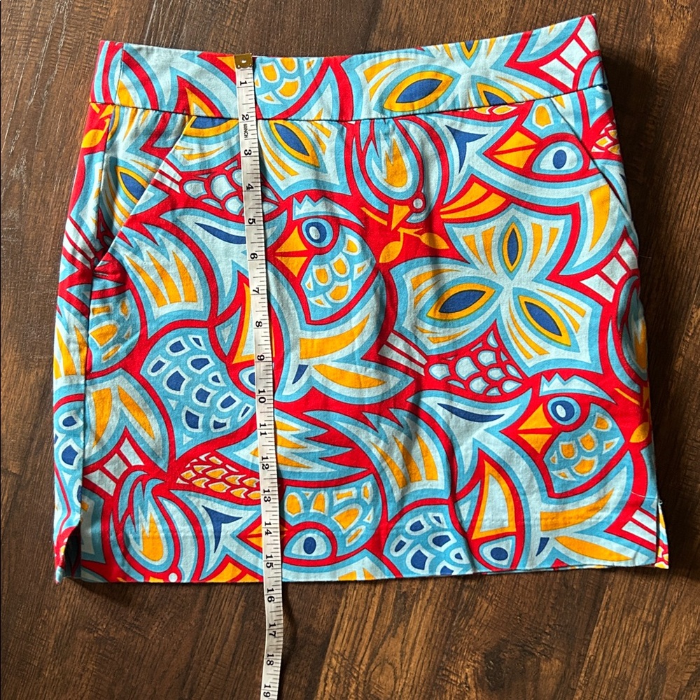 Loudmouth Ladies Colorful Bird and Floral Patterned Skort - Picture 8 of 9